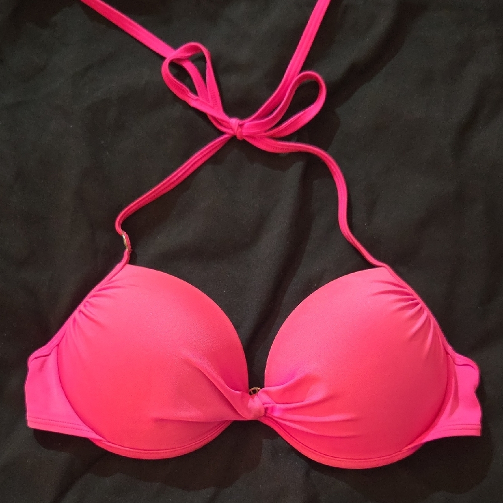 Victoria's Secret Vibrant Pink Bikini Top